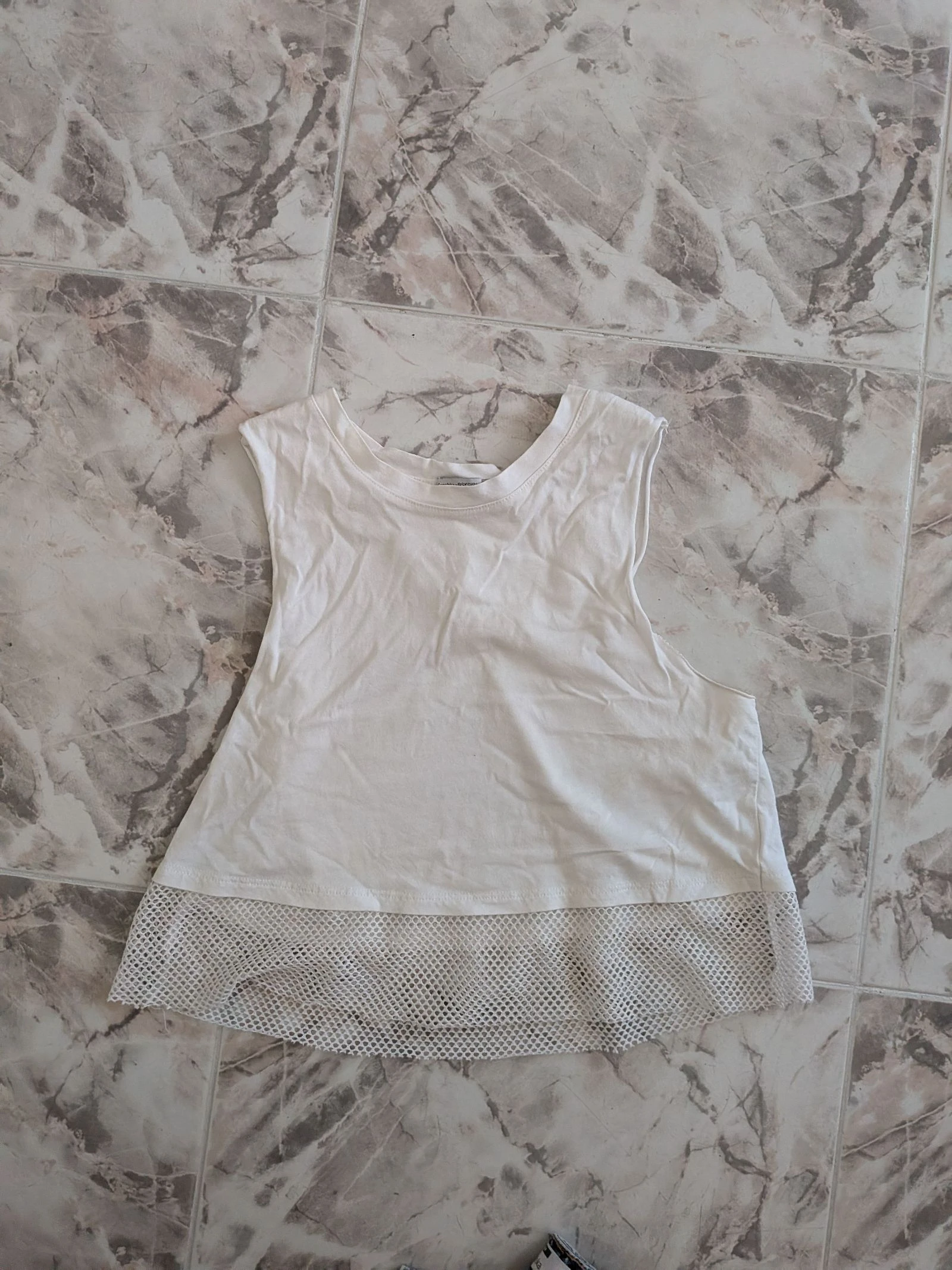 Camiseta sin mangas blanca – photo 2